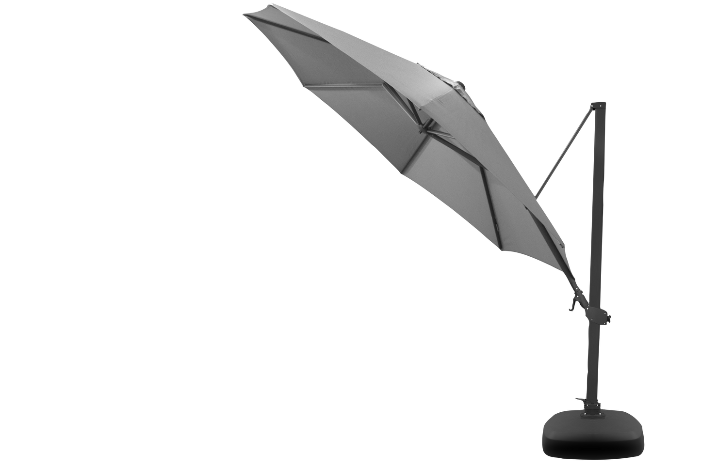 Sombrilla Colima de 3.5m O'Bravia Gris