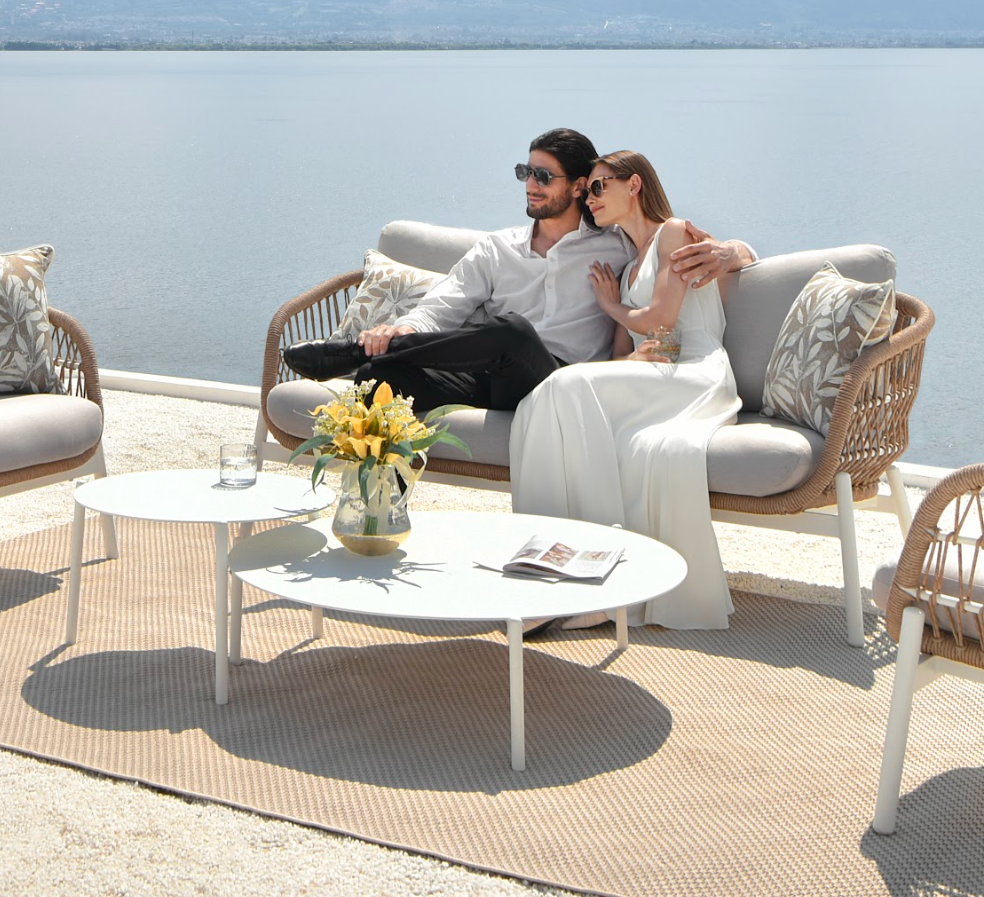 -60% Mesa de Centro Bari Blanca