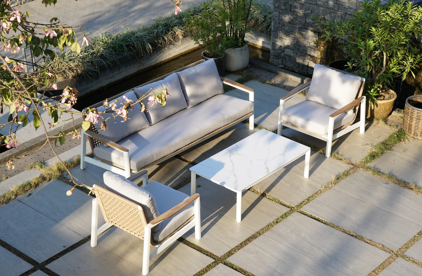 Sillón Reyne Individual Beige