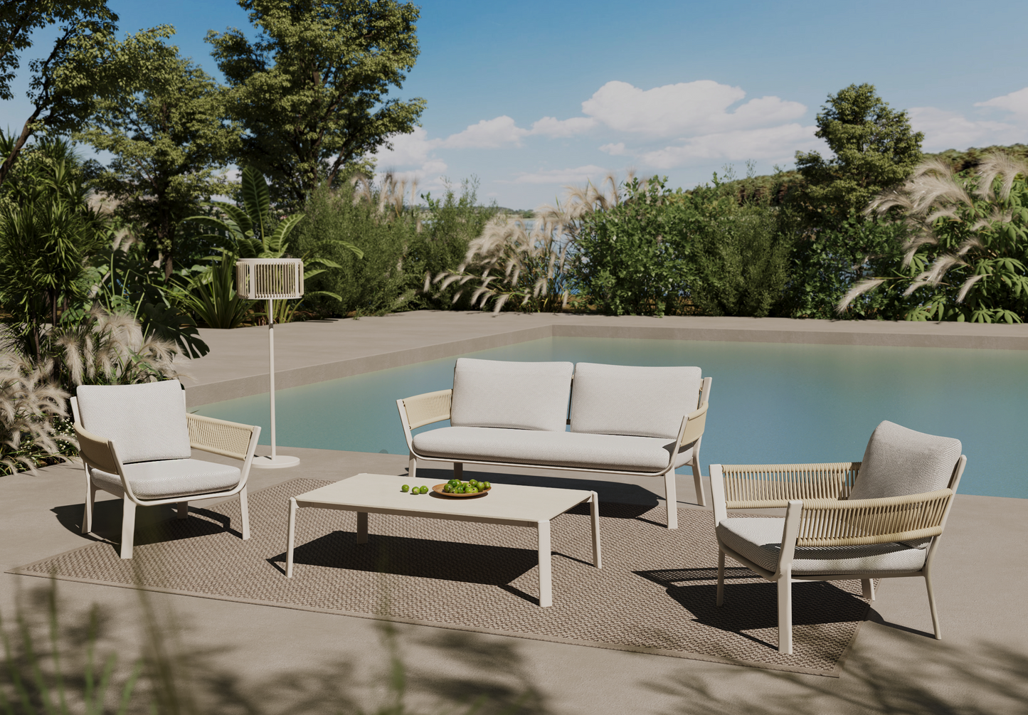 Mesa de Centro Mairin Beige