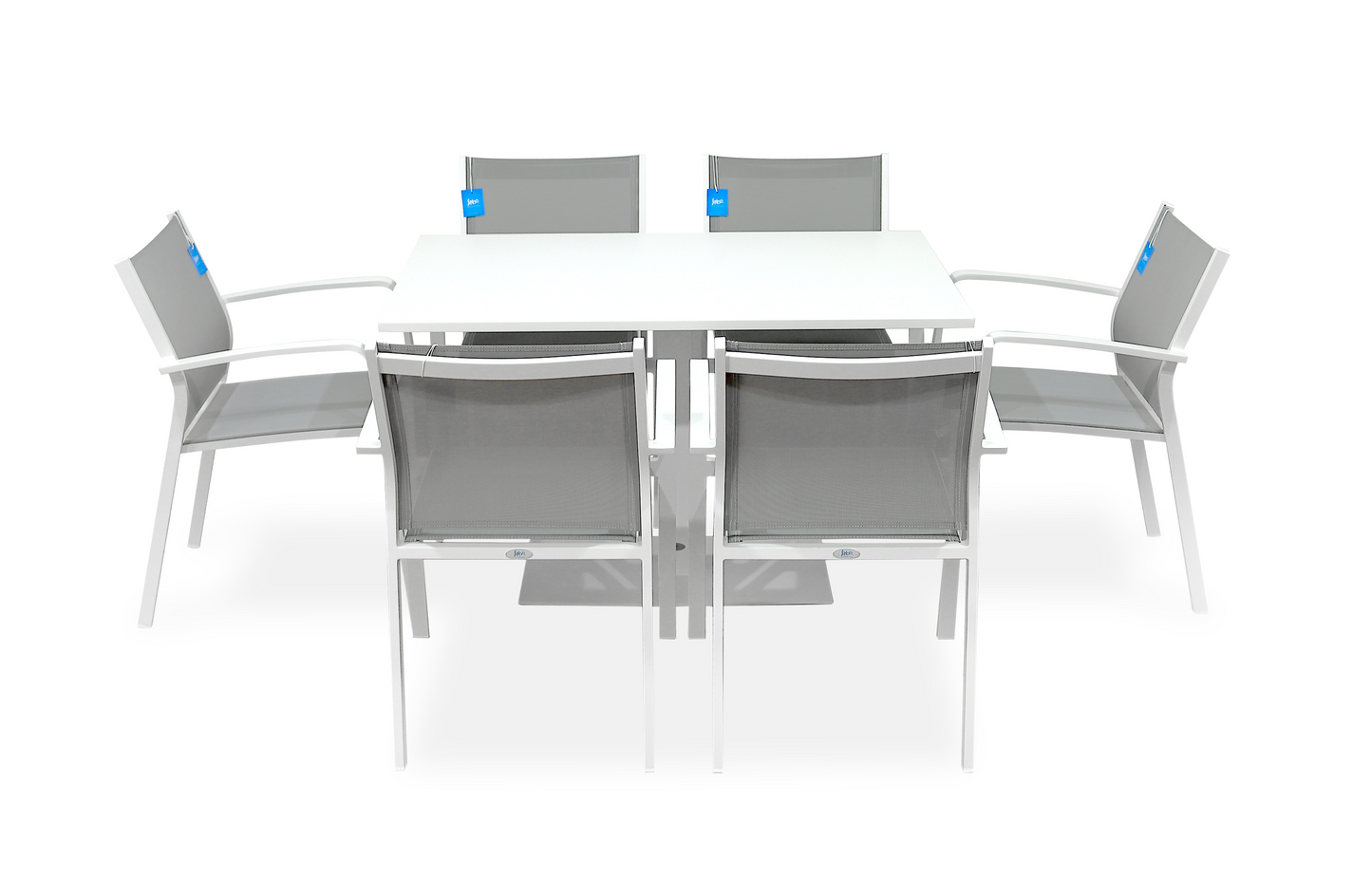 Comedor Iris Blanco Rectangular