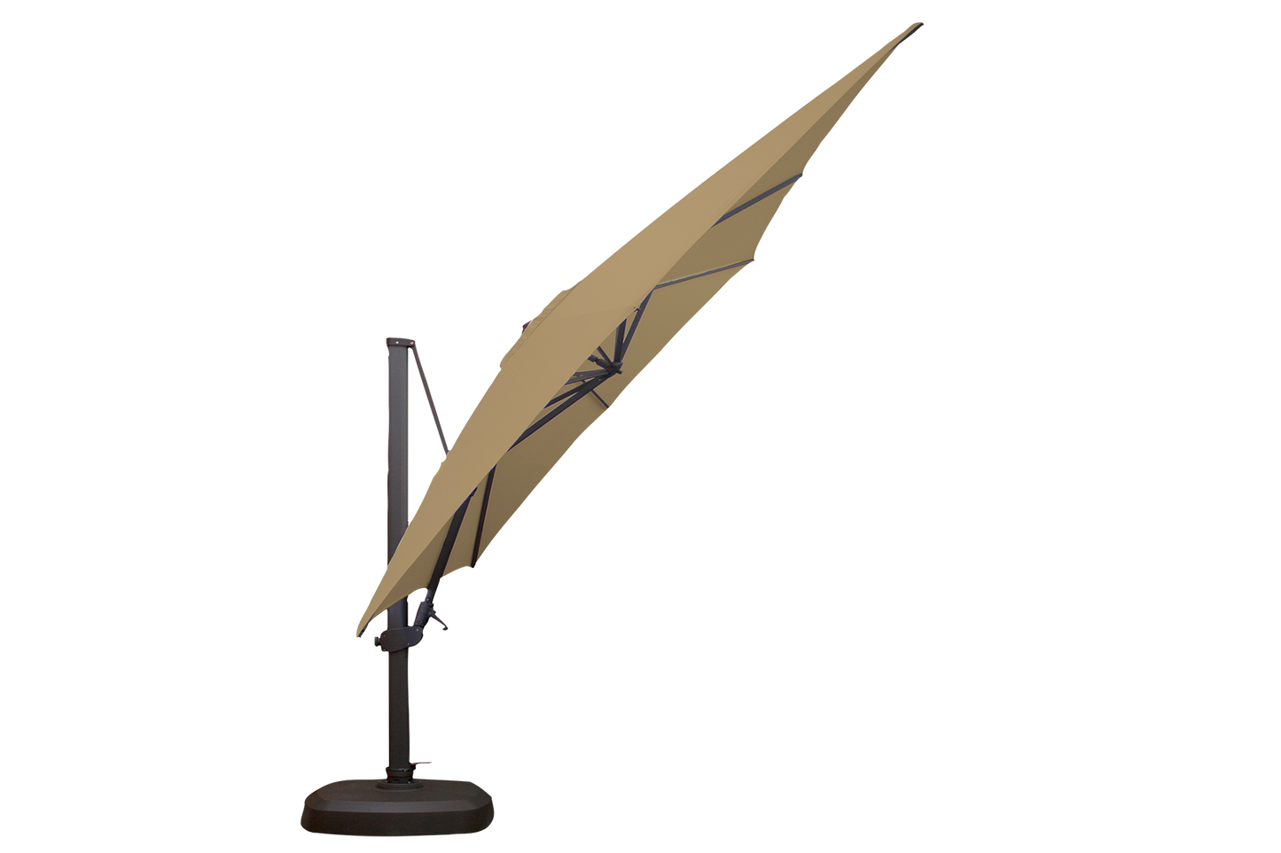 Sombrilla Cabo de 3m x 3m O'Bravia Khaki