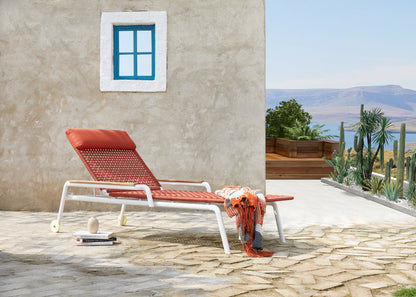 Camastro Cacau Blanco/Terracota