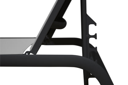 Camastro June Charcoal con Gris