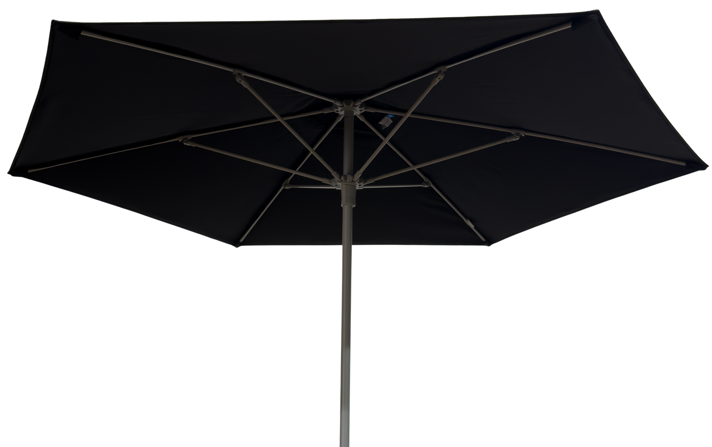 Sombrilla Hawaii Negra Fibra de Vidrio