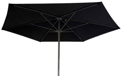 Sombrilla Hawaii Negra Fibra de Vidrio