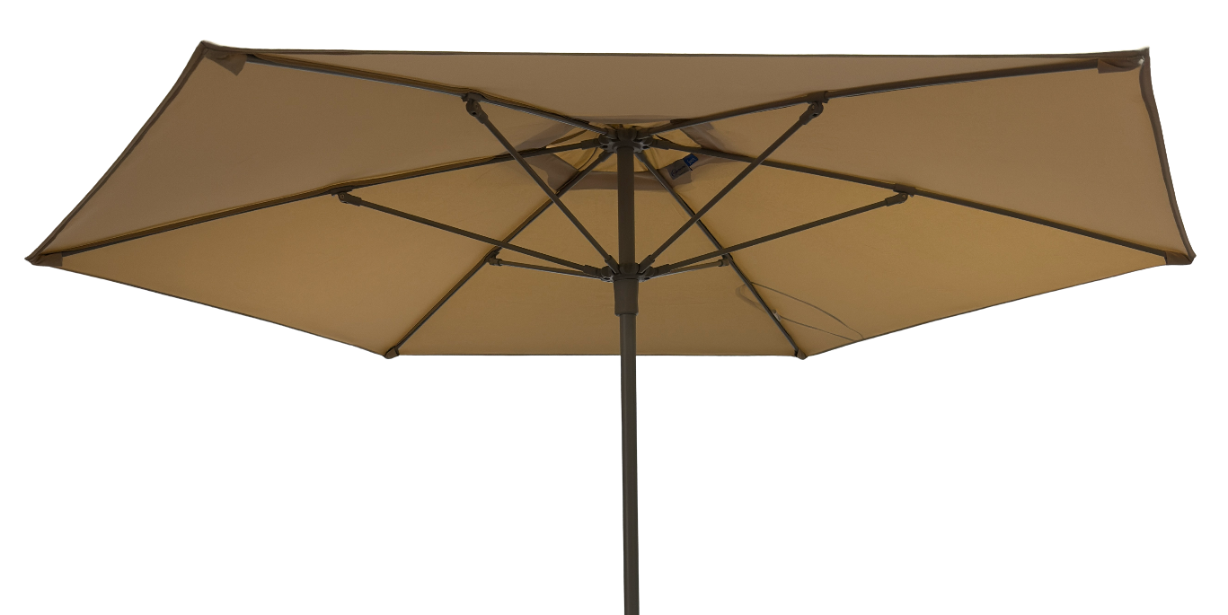 Sombrilla Hawaii Khaki Fibra de Vidrio