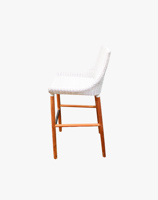 Banco de Bar Hawai Blanco