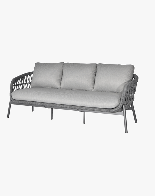 Sillón Bari Charcoal 3 Plazas