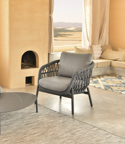 Sillón Bari Charcoal Individual