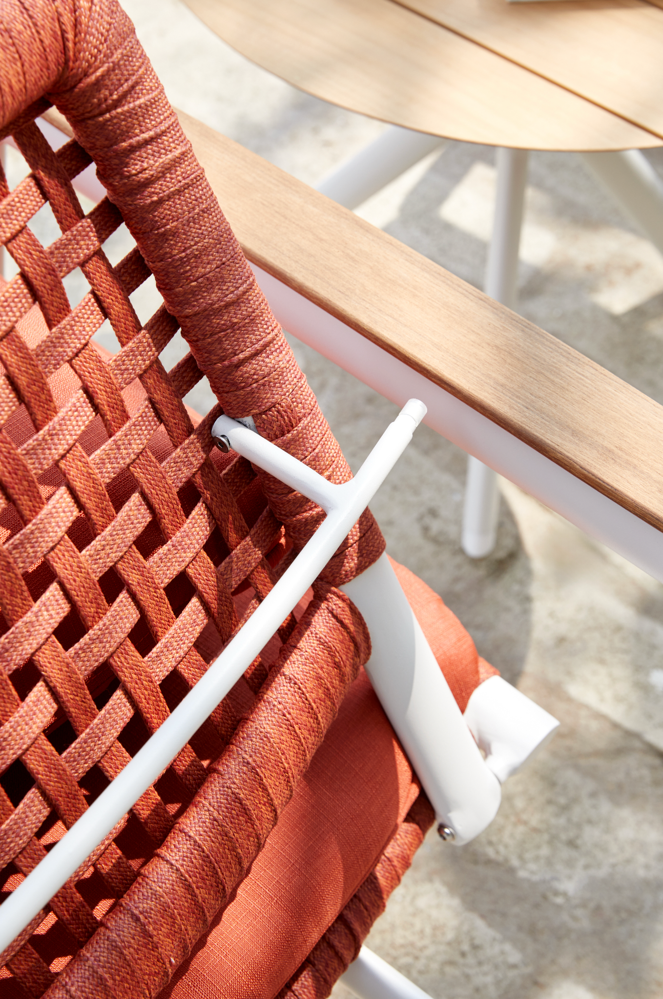 Camastro Cacau Blanco/Terracota