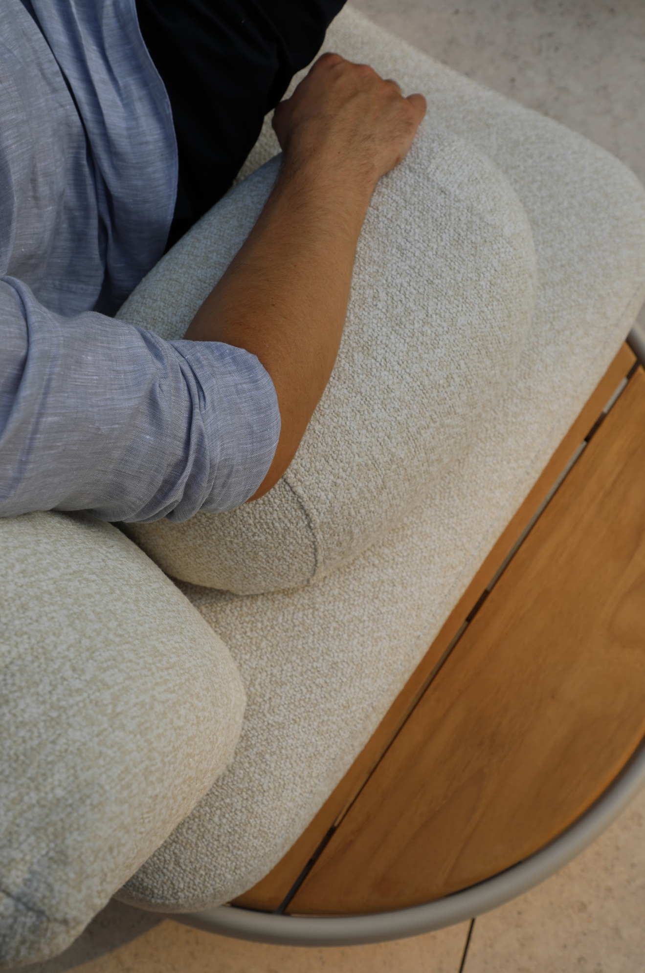 Sillón Cloud Lounge Moka 4 plz