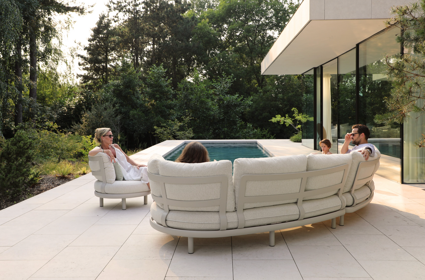 Sillón Cloud Lounge Moka 4 plz