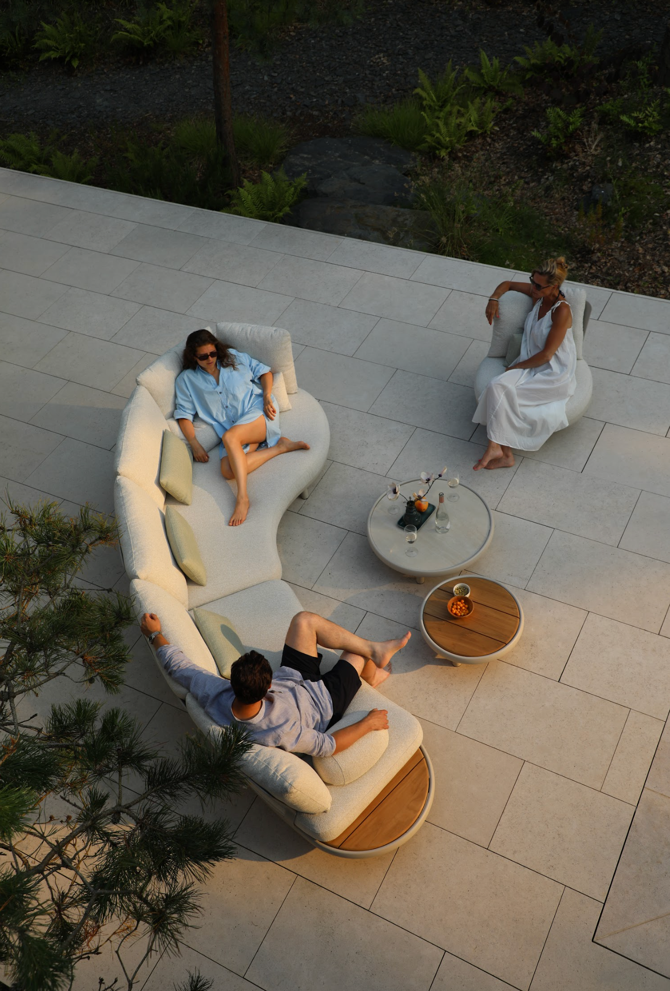 Sillón Cloud Lounge Moka 4 plz