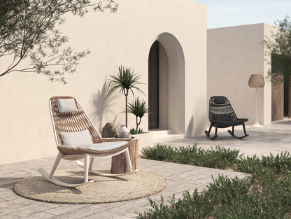 Mecedora Como Charcoal