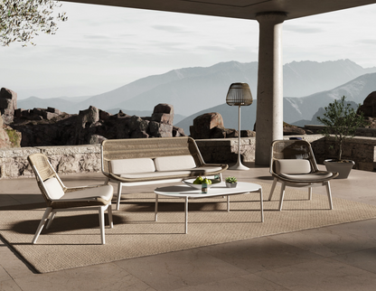 Sillón Como Beige 2 Plazas