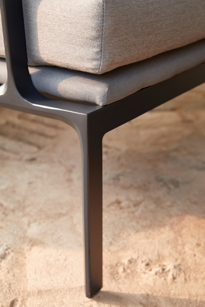 -30% Sala Río Charcoal 3 Plazas con Mesa de Centro