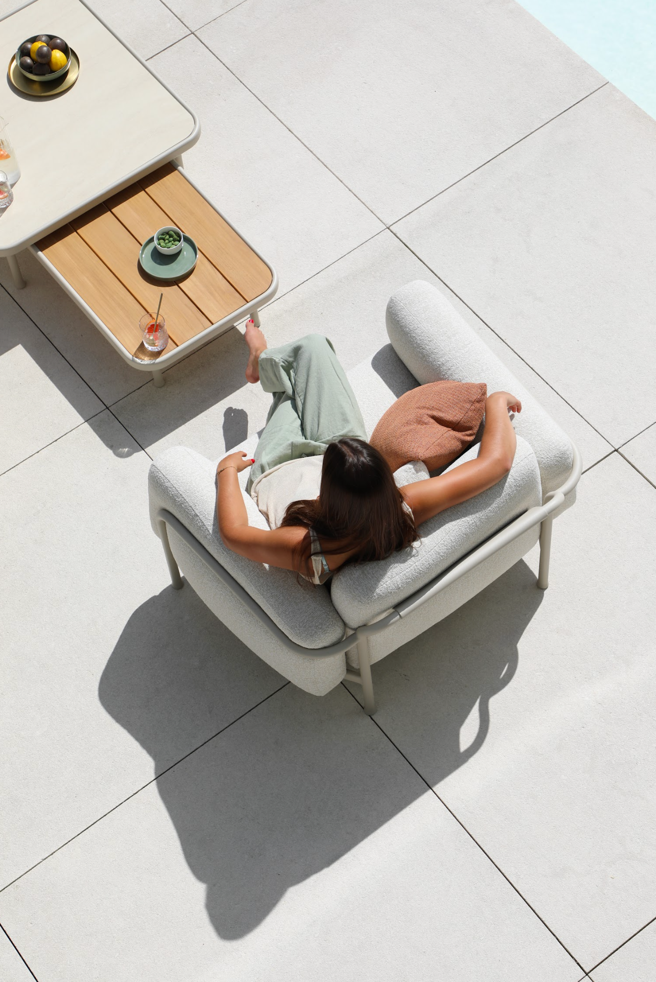 Mesa de Centro Coral Piedra