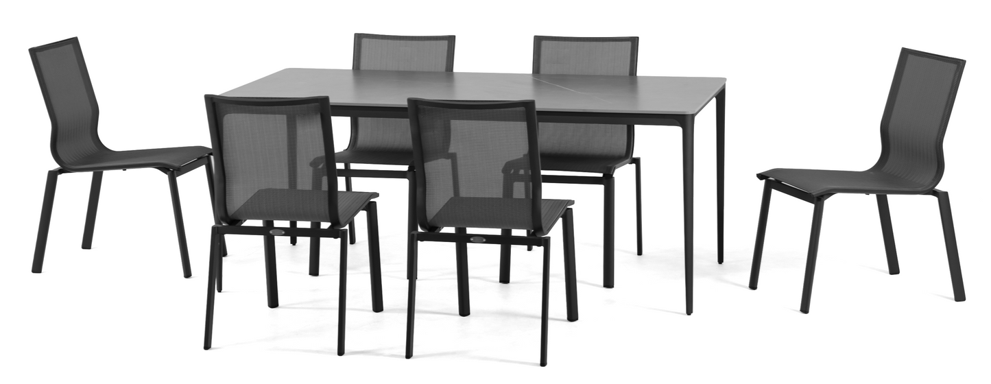 Silla Aspen S/Brazos Charcoal