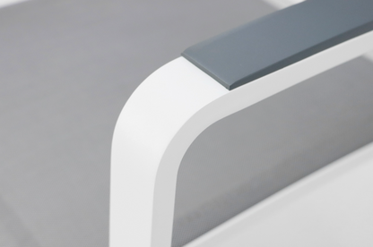 Silla Cosmo Blanca/Gris