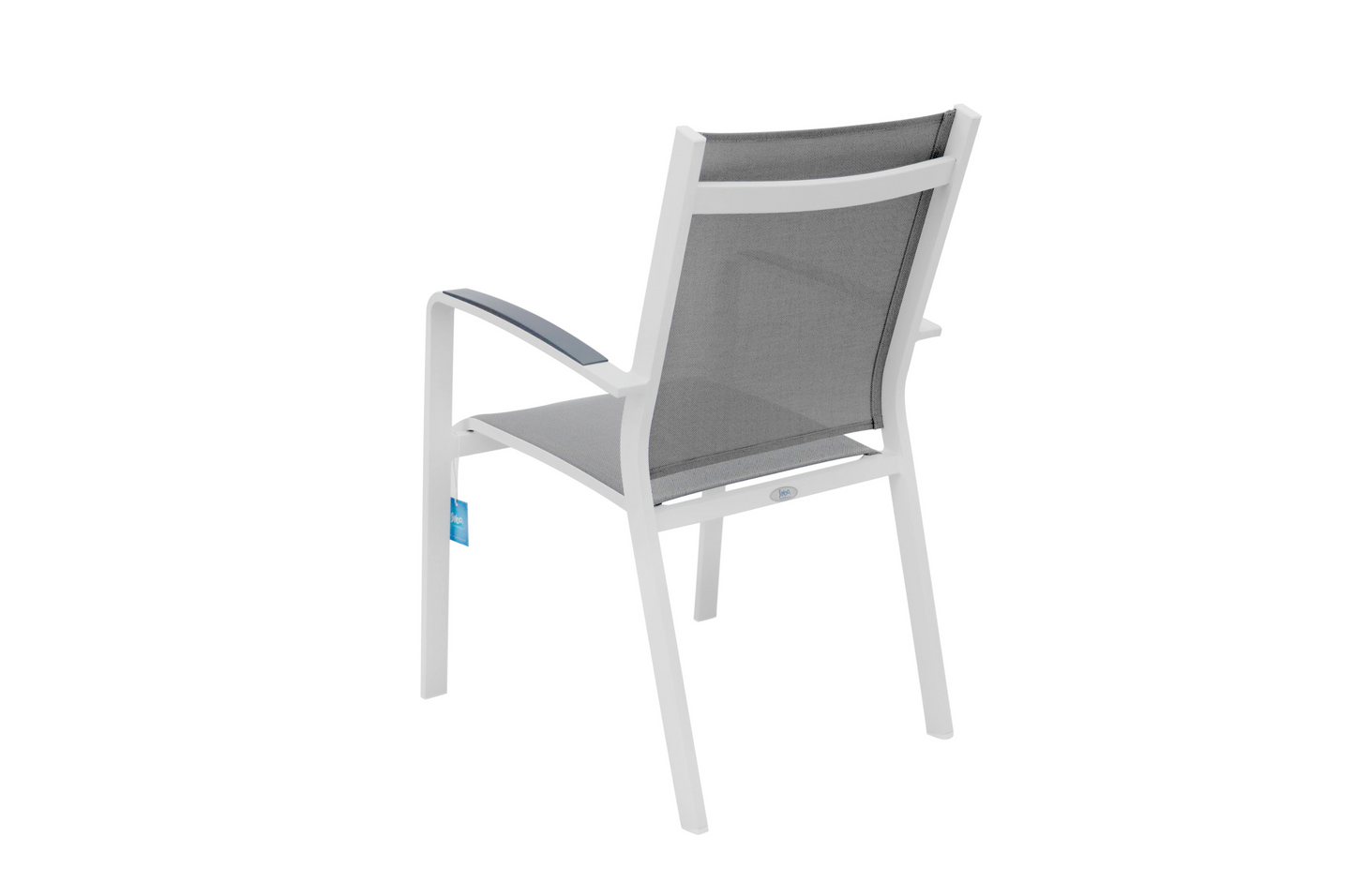 Silla Cosmo Blanca/Gris