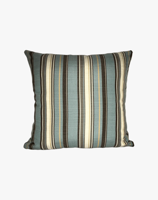 Cojín Carnegi Celeste con Vivo