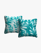 Cojín Cyan Calm Hojas