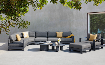 Sala Diamante Charcoal 3 Piezas