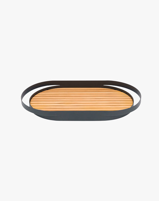 Charola de Servicio Cloud Charcoal