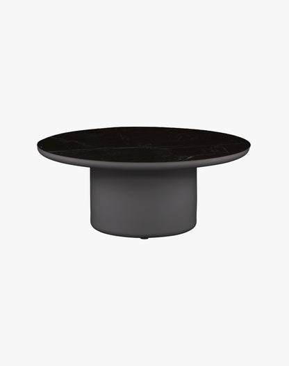 Mesa de Centro Diamante Redonda Charcoal 90x37