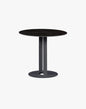 Mesa Lateral Sol Charcoal Redonda