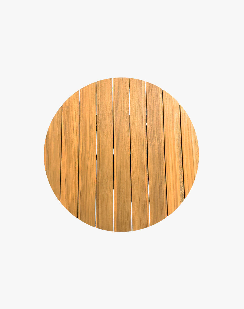 Mesa de Centro Diamante Redonda Charcoal 80x32 Teka