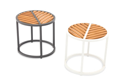 Mesa Lateral Leaf 43x40 Moka