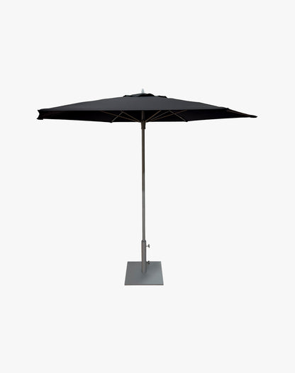 Sombrilla Hawaii Negra Fibra de Vidrio