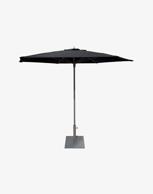 Sombrilla Hawaii Negra Fibra de Vidrio