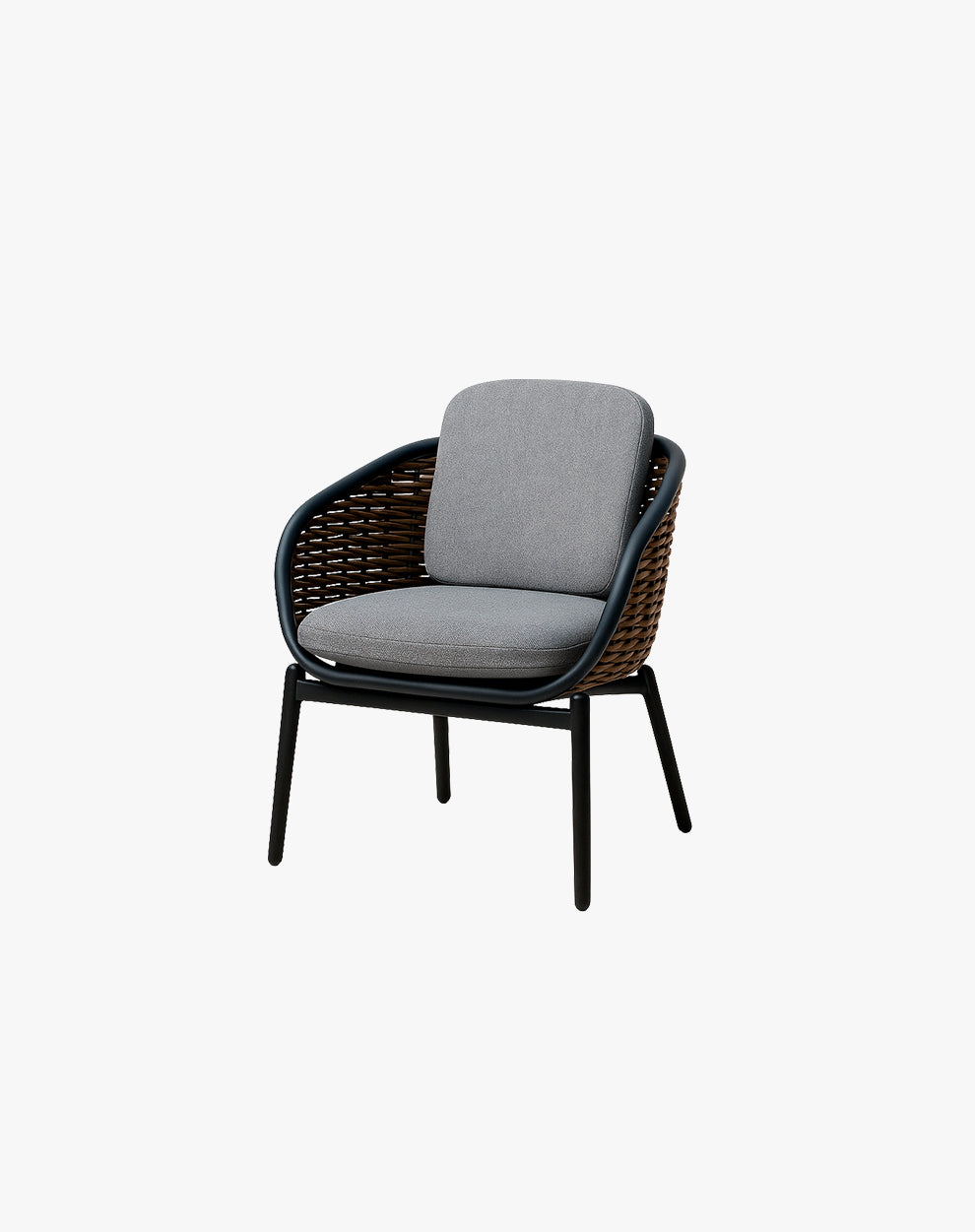 Silla Bari Reed Charcoal