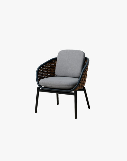 Silla Bari Reed Charcoal